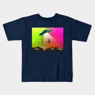Glow with the flow Kids T-Shirt